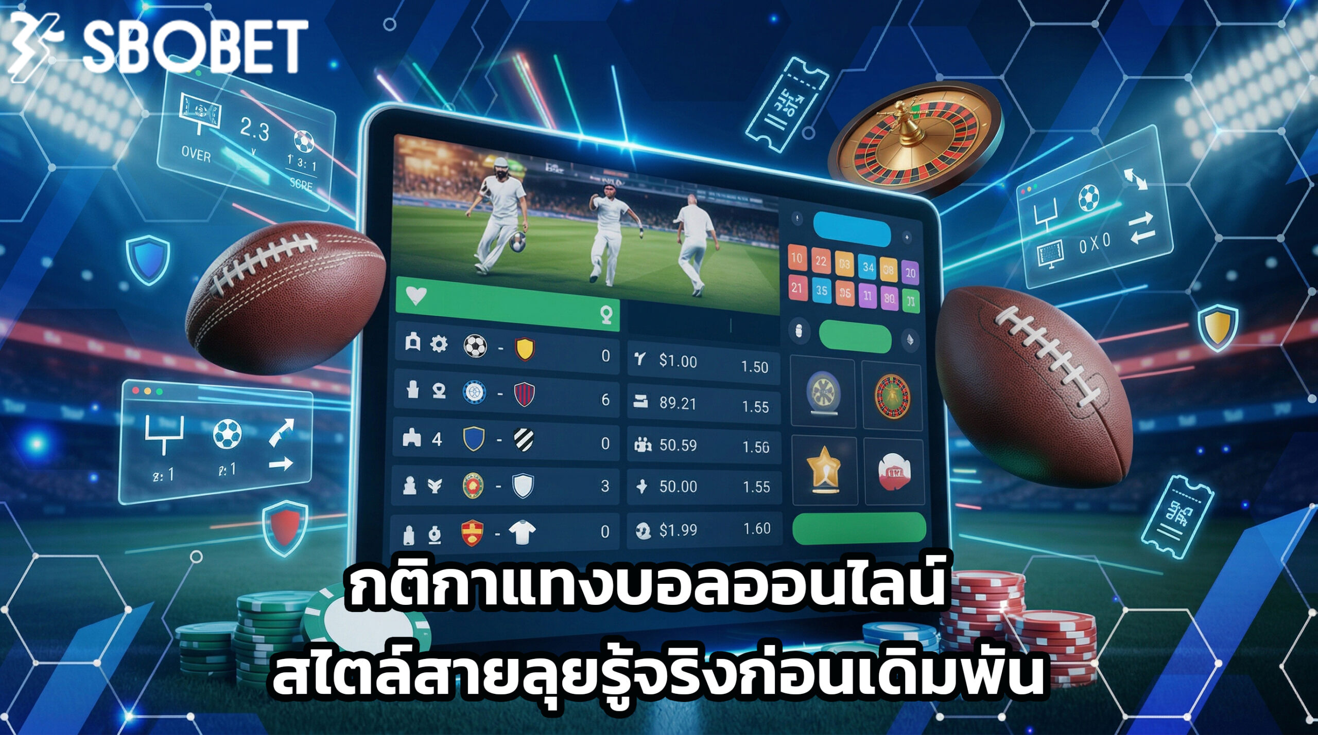 กติกาแทงบอลออนไลน์