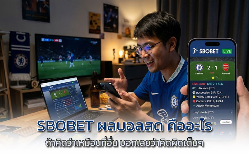 sbobet ผลบอลสด คืออะไร