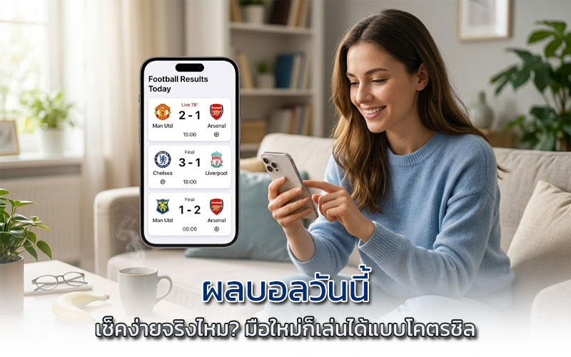 ผลบอลวันนี้