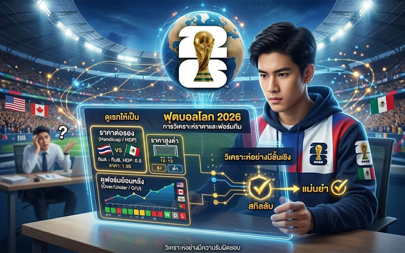 ราคาบอลโลก 2026 ล่าสุด