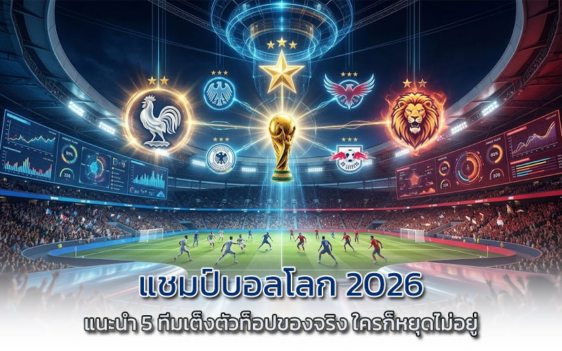 ว่าที่ แชมป์บอลโลก 2026