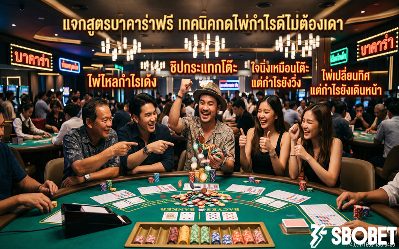 แจกสูตรบาคาร่าฟรี